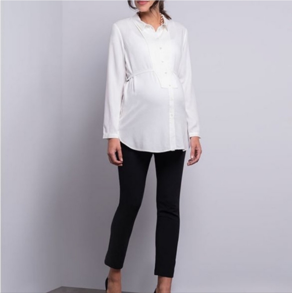 Seraphine work edit maternity shirt - Picture 3 of 7